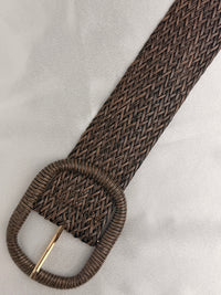 Ceinture tressée