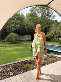 Robe à volants