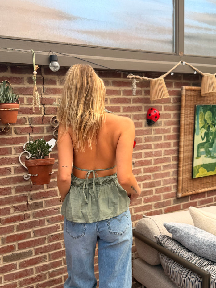 Top dos nu – Style bohème chic