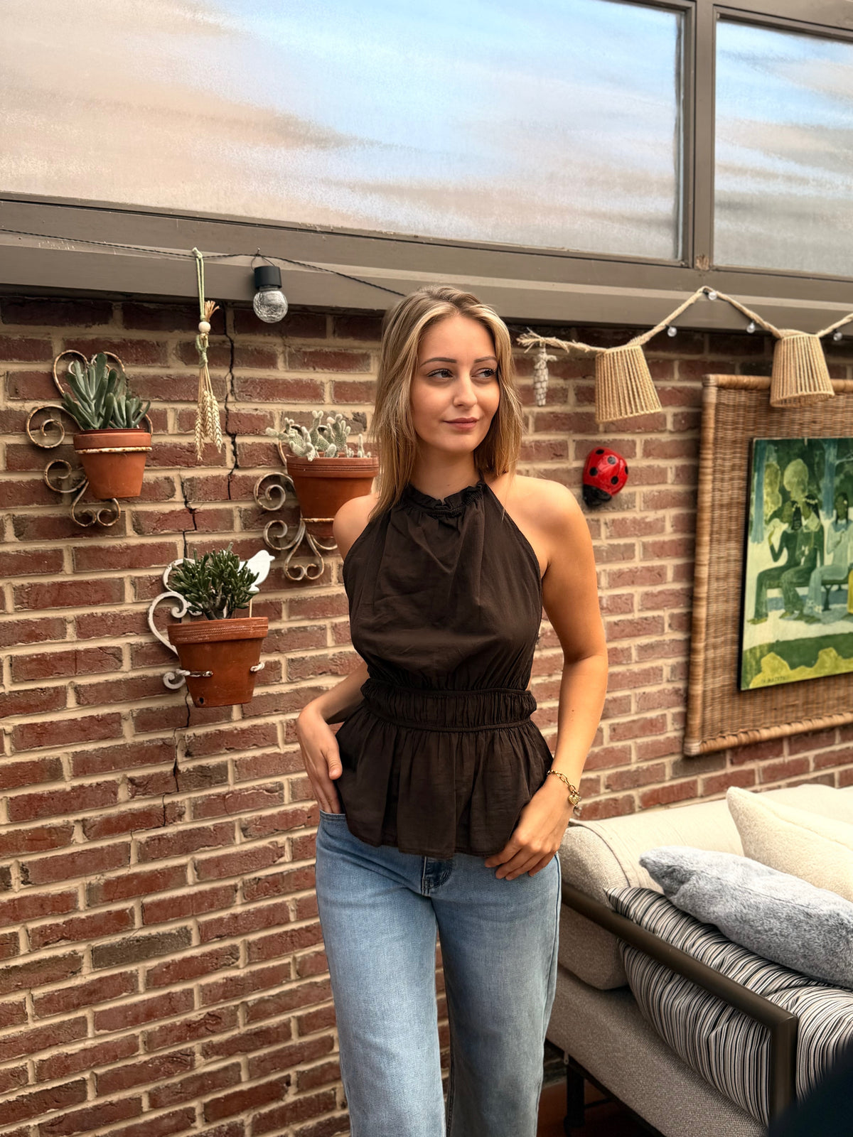 Top dos nu – Style bohème chic
