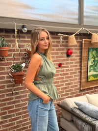 Top dos nu – Style bohème chic
