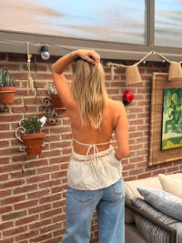 Top dos nu – Style bohème chic