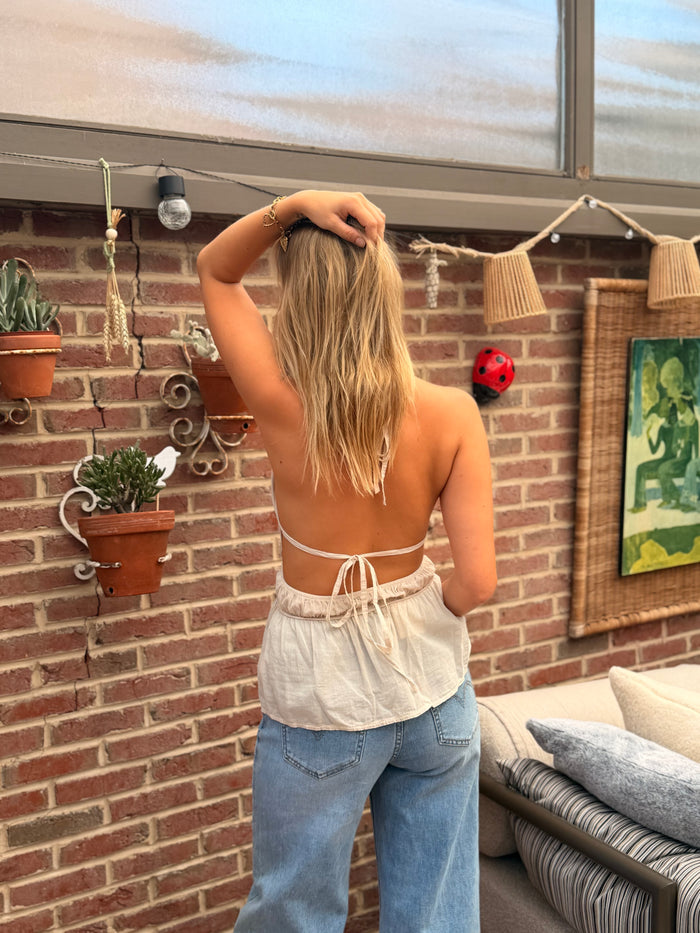 Top dos nu – Style bohème chic