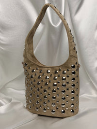 Sac à clous argenté