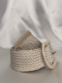 Ceinture tressée