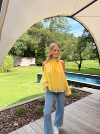 Blouse manches ouvertes